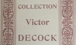 Decock Victor   collection vente 1948