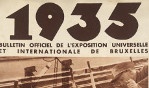 Bruxelles   Exposition universelle 1935   bulletin n° 48