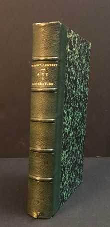  p Melanges d Art de Litterature p p Montalembert Comte Charles de p 