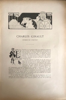 p Charles Girault p p membre de l Institut p p album Mariani p