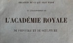 Académie Royale Peinture Sculpture   17e siècle