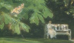Liebermann Max   Im Garten von M Liebermann expo hambourg  et berlin 2004