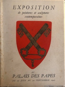  p Exposition p p i de Peintures et Sculptures i p p i contemporaines i p p au Palais des Papes p p a Avignon p p 1947 p p Zervos Christian p 