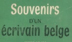 Davignon Henri   Souvenirs d'un écrivain belge   Plon 1954