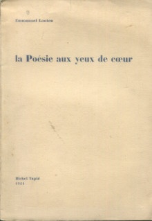  p La Poesie aux yeux de coeur p p Looten Emmanuel p 
