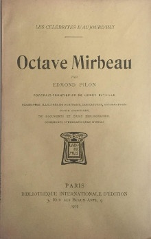  p Octave Mirbeau p p Pilon Edmond p 