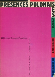  p Presences polonaises Witkiewicz Contructivisme Les Contemporains p p Viatte Germain p 