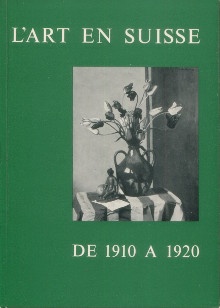  p L art en Suisse de 1910 a 1920 p p Schneeberger P F p 