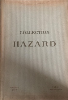  p Collection b Hazard b p p Tableaux modernes p p Nombreuses oeuvres de p p b Cals b b Corot b Daumier  p p Paris 1919 p p Premiere Partie p 