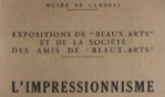 Cambrai   L'impressionnisme   1938