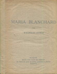  p Maria Blanchard p p George Waldemar p 