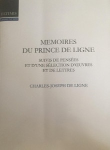  p Memoires du Prince de Ligne p p suivis de Pensees p p et d une selection d OEuvres p p et de Lettres p p Charles Joseph de Ligne p 