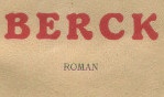 Berck   roman Jean Robert et Gabriel Remy