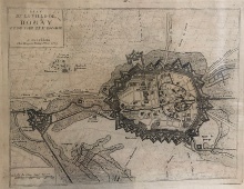  p Plan de la Ville de p p b Douay b p p et du Fort de l Escarpe p p Gravure p 