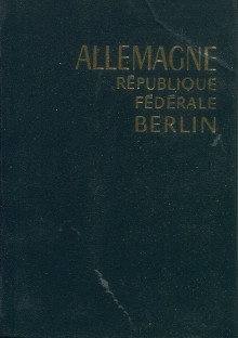  p Allemagne Republique Federale Berlin p p Stillger Margarete edit p 