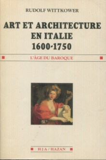  p Art et Architecture en Italie 1600 1750 p p Wittkower Rudolf p 