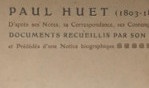 Huet Paul   Paris 1911    René Paul Huet