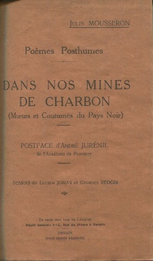  p Dans nos mines de charbon Poemes posthumes p p Mousseron Jules p 