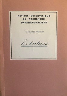  p Les Tartines p p i Institut scientifique i p p i de recherche i p p i paranaturaliste i p p Alexandre Bonnier p 