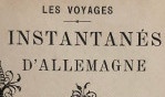 Allemagne   Mélinette René   Instantanés