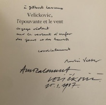  p Velickovic p p l epouvante et le vent p p Velter Andre p 