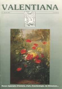  p Valentiana Revue d histoire regionale N 5 Juin 1990 p p Foucart Jacques i et al i p 