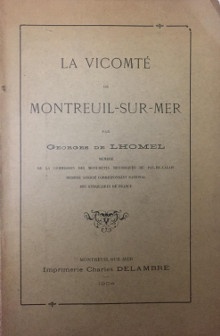  p La Vicomte p p de p p Montreuil sur Mer p p Lhommel Georges de p 