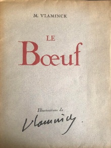 p Le Boeuf p p Vlaminck M p