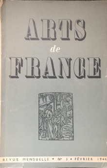 p Arts de France p p n 3 fevrier 1946 p