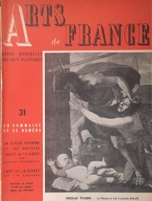  p Arts de France p p n 31 octobre 1950 p p Boris Taslitzky  i Artistes il faut sauver la paix i p p br p 