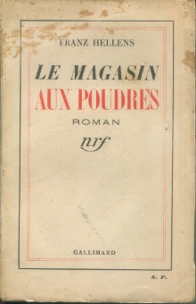  p Le magasin aux poudres p p Hellens Franz p 