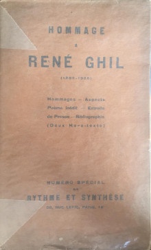  p Hommage a Rene Ghil 1862 1925 p p Jamati Paul i et al i p 
