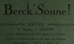 Ollivon   berck'Sonne   revue 1923