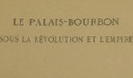 Palais Bourbon   Empire   Ferdinand Boyer