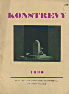 Konstrevy 1930 Ragnar Hoppe Carl David Mosellius