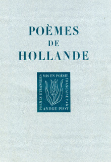 archives du nord - Piot - Poèmes de Hollande