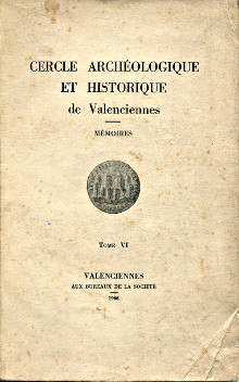 Charles Eisen de Valenciennes em dessinateur peintre graveur  em 1720 1778 Memoires tome VI Cercle archeologique et historique de Valenciennes Carlier Adrien