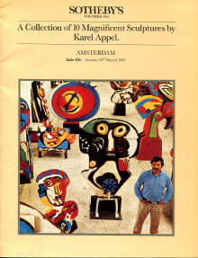 Karel Appel A Collection of 10 Magnificent Sculptures by Karel Appel Amsterdam 22 mars 1987 Wingen Ed preface 