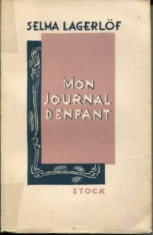 Mon journal d enfant Lagerlof Selma