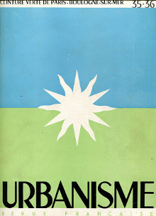 Urbanisme revue francaise Ceinture verte de Paris Boulogne sur Mer 