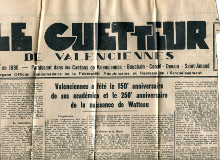 Exposition de l Ecole valenciennoise 150e anniversaire de la fondation des Academies de Valenciennes 250e anniversaire de la naissance de Watteau Marliere Charles preface