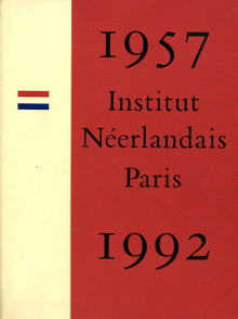 Institut Neerlandais Paris 1957 1992 Craanen Edward