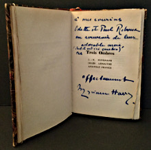 Trois ombres em J K Huysmans Jules Lemaitre Anatole France em Harry William