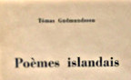 Islande  Poèmes Gudmundsson