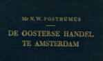De Oosterse Handel   1953